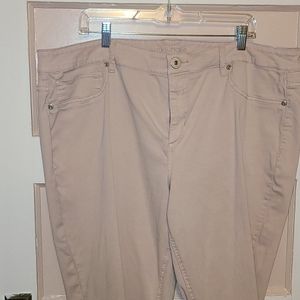Dusty rose maurices jeggings